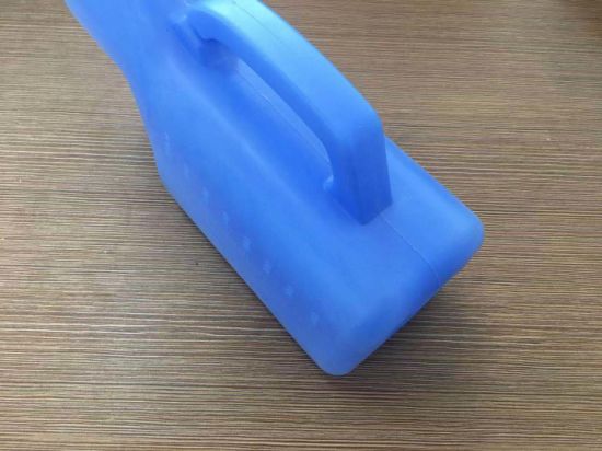 High Quality Square Blue Female Urine Bag Bottle gallery image 3