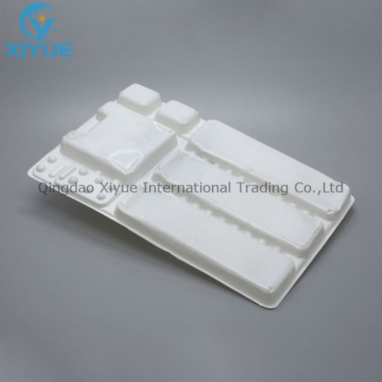 Medical Clinic Hospital Disposable Single-Use Glossy Split Tray gallery image 1
