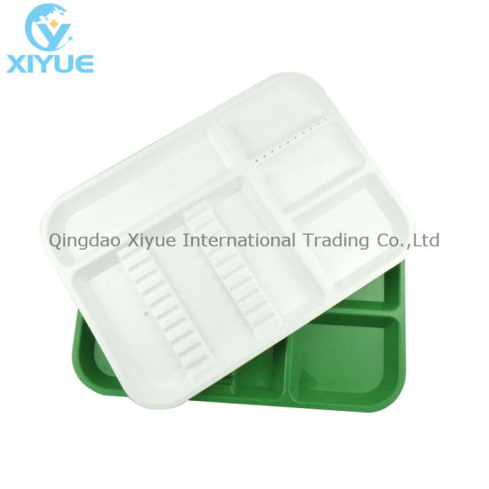Medical Dental Clinic White PVC PP Flocking Plastic Tray gallery image 2