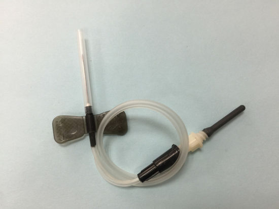 Medical Disposable Blood Collection Needles (22G) with Ce & ISO