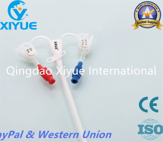 Medical Disposable Hemodialysis Catheter with Ce gallery image 1