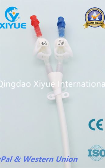 Medical Disposable Hemodialysis Catheter with Ce gallery image 2