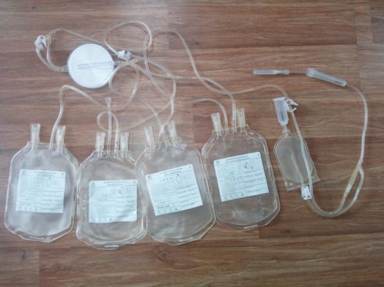 Medical Disposable PVC Blood Bag gallery image 1