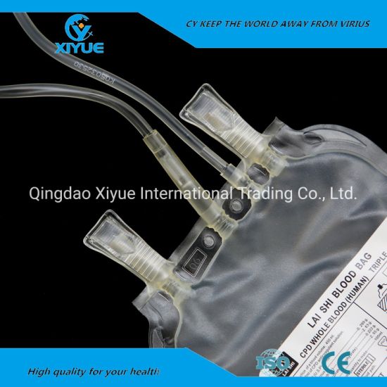 Medical Disposable PVC Blood Bag gallery image 1