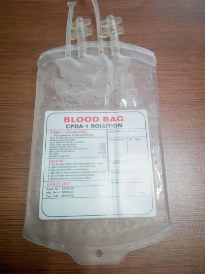 Medical Disposable PVC Blood Bag for Hospital Use gallery image 2