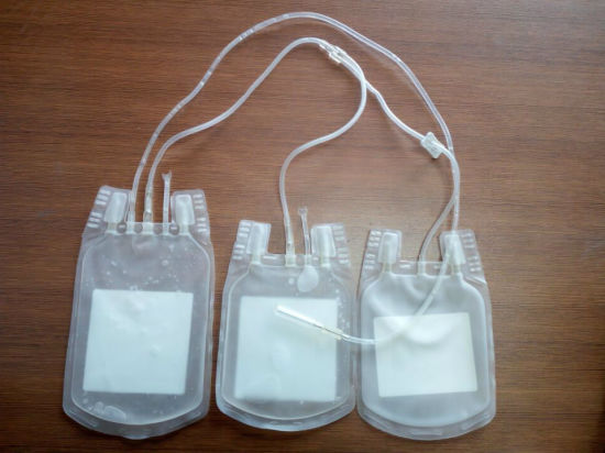 Medical Disposable PVC Blood Bag for Hospital Use gallery image 1