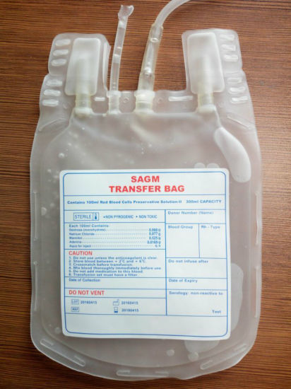 Medical Disposable PVC Blood Bag for Hospital Use gallery image 2