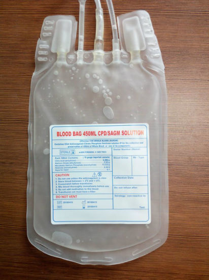 Medical Disposable PVC Blood Bag for Hospital Use gallery image 3
