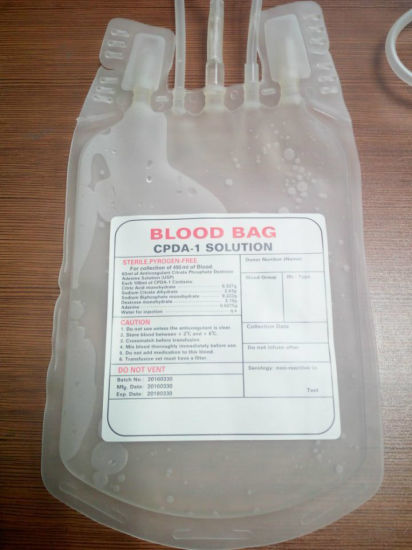 Medical Disposable PVC Blood Bag gallery image 1