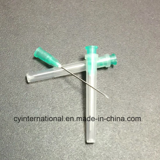 Medical Disposable Sterile Hypodermic Needle/ Syringe Needle 21g gallery image 1