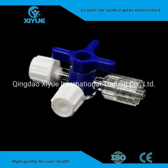 Medical Disposable Sterile Three Way Valve gallery image 1