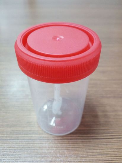 Medical Disposable Urine Containe Cup for Single Use with ISO 12485 gallery image 2