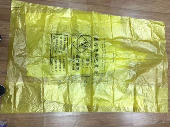 Medical LDPE Bags Biodegradable Biohazard Bags Hospital Garbage Bags gallery image 1