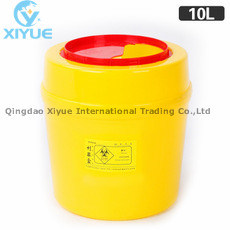 Medical Sharp Containers Plastic Medical Sharp Waste Container Garbage Bin gallery image 1