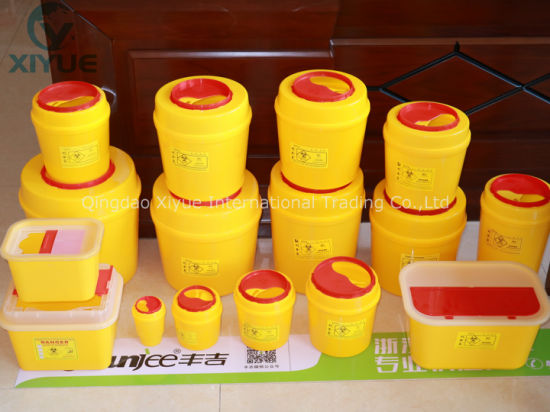 Medical Sharp Containers Plastic Medical Sharp Waste Container Garbage Bin gallery image 3