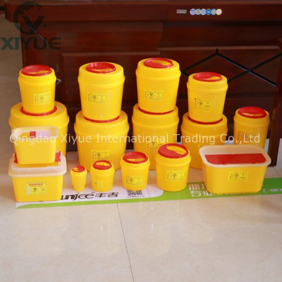 Medical Sharp Containers Plastic Medical Sharp Waste Container Garbage Bin gallery image 4