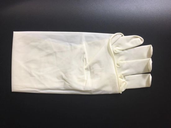 Medical Surgical Latex Rubber Examination Gloves Consumbles Product gallery image 3