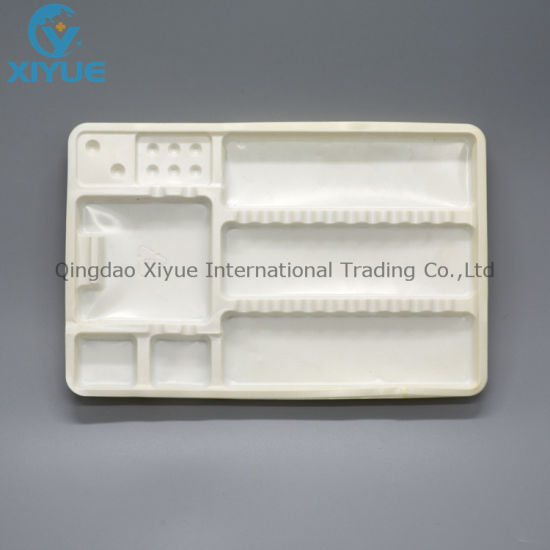 Mufactory Clinic Hopital Disposable Hemp Split Tray Pallet Medical Products