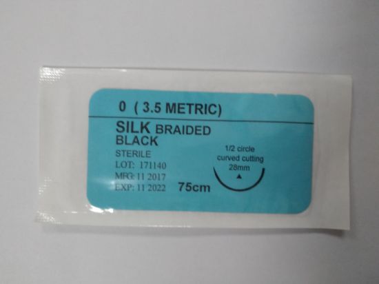 Non-Absorbable Medical Silk Suture