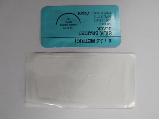 Non-Absorbable Silk Braided Surgical Suture gallery image 1