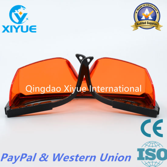 Orange Color Photocuring Protective Glasses with High Quality gallery image 2