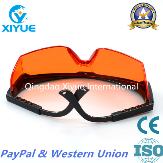 Orange Color Photocuring Protective Glasses with High Quality gallery image 3