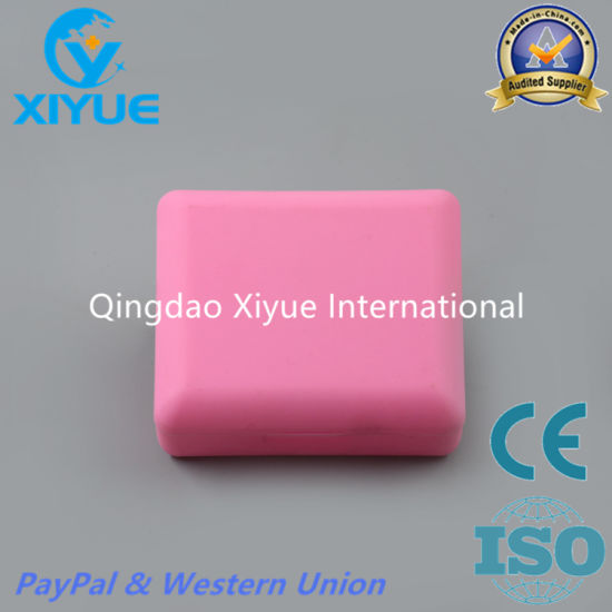 Pink Square Denture Box with High Quality