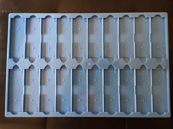 Plastic Microscope Slide Tray Slide Holder Tray with High Quality gallery image 1