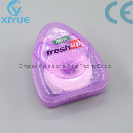 Pointed Box Dental Nylon Floss with Mint Flavour gallery image 2