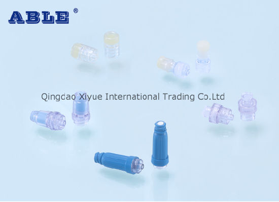 Positive Pressure Needle Free Connector with Spring