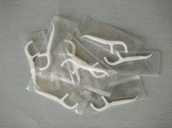 Private Label Plastic Dental Floss Pick with High Quality gallery image 1