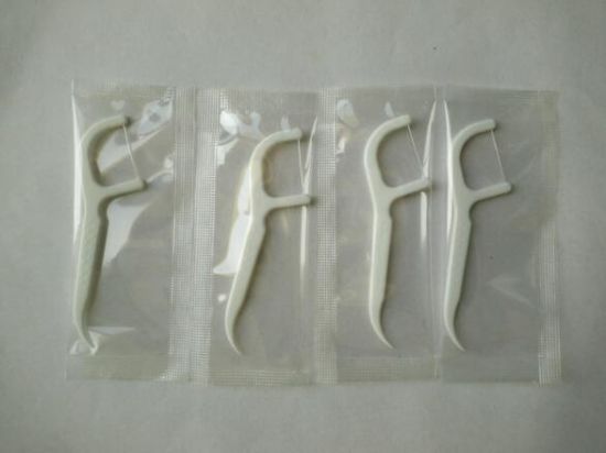 Private Label Plastic Dental Floss Pick with High Quality gallery image 2
