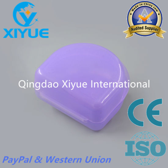 Purple Color Ladder Shape Denture Box with High Quality gallery image 2
