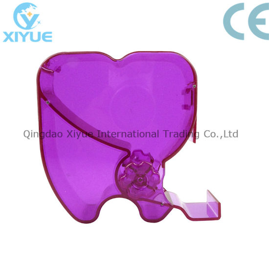 Purple Well Sold Plastic Dental Cotton Roll Dispenser / Divider Consumble
