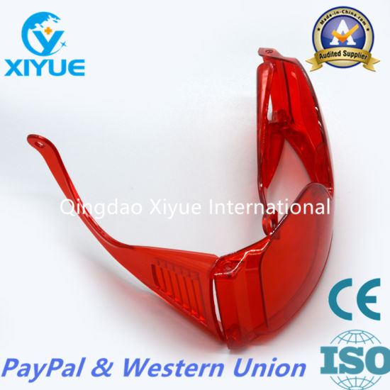 Red Color Photocuring Protective Glasses with High Quality gallery image 3