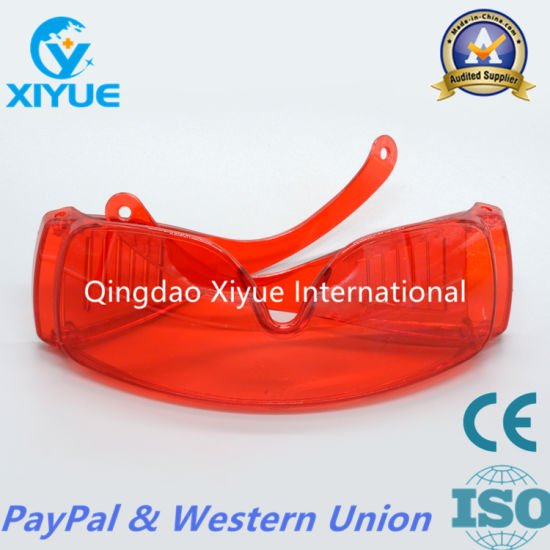 Red Color Photocuring Protective Glasses with High Quality gallery image 4