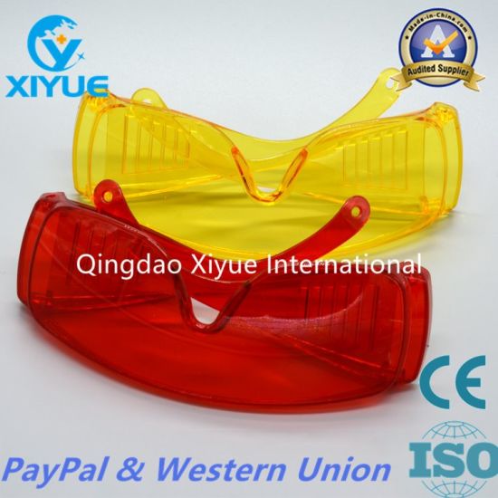Red Color Photocuring Protective Glasses with High Quality gallery image 5