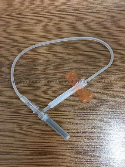 Safety Venous Rebound Blood Collection Needle with Holder gallery image 1