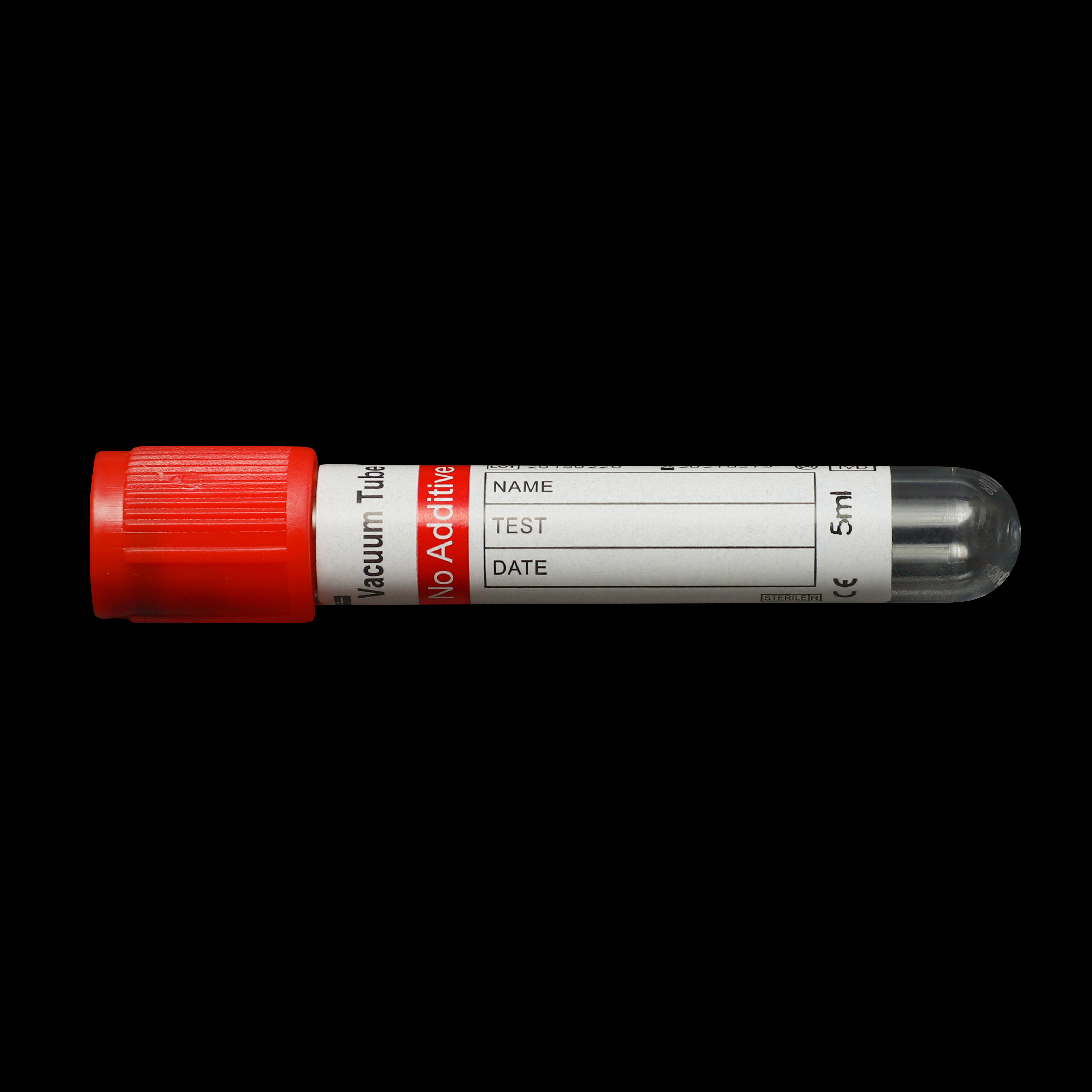 Vacuum Blood Collection Tube (No Additive Tube) gallery image 1