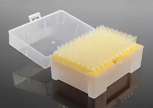 Wholesale Plastic 96 Wells Holes 10UL Pipette Tips Box Laboratory Plasticware gallery image 2
