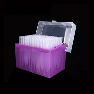 Wholesale Plastic 96 Wells Holes 10UL Pipette Tips Box Laboratory Plasticware gallery image 3