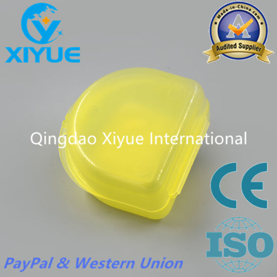 Yellow Color Ladder Shape Denture Box with High Quality
