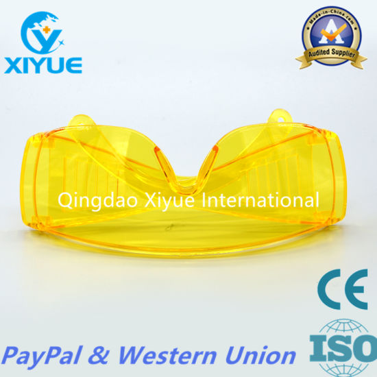 Yellow Photocuring Protective Glasses with High Quality gallery image 2