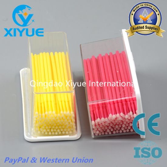 Yellow&Pink Dental Micro Brush/Applicator gallery image 3