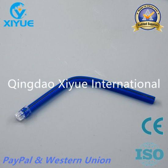 Blue Dental Plastic Disposable Saliva Ejector for Oral Care