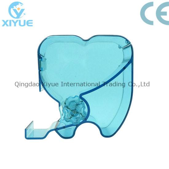 Blue Plastic Dental Cotton Roll Dispenser / Divider Consumble