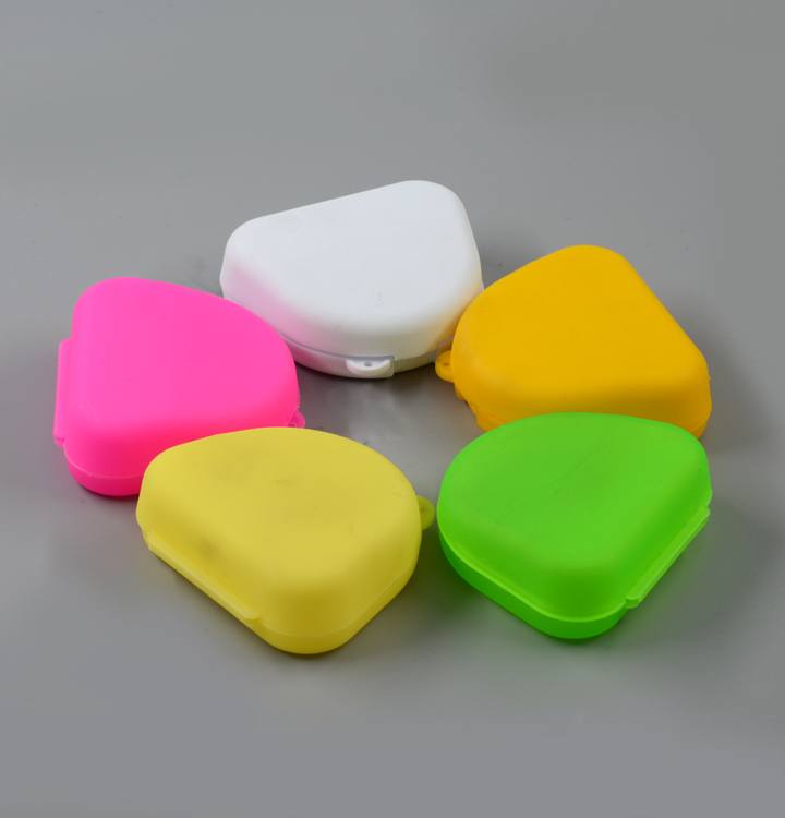 Colorful Plastic Denture Box