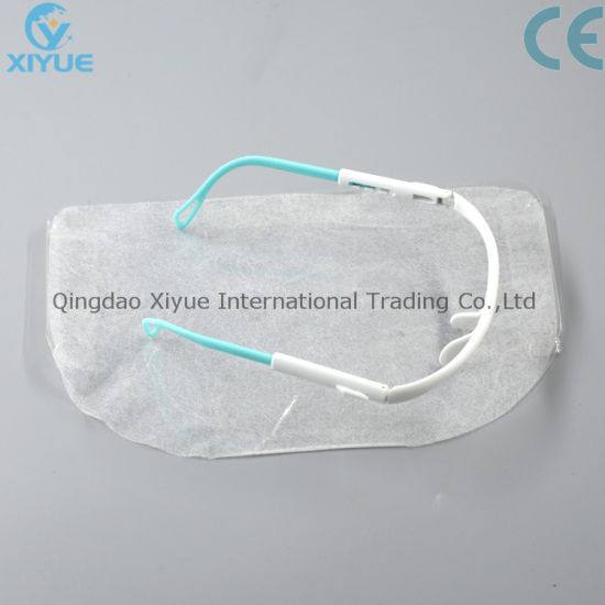 Disposable and Detachable Plastic Face Mask with Ce and ISO