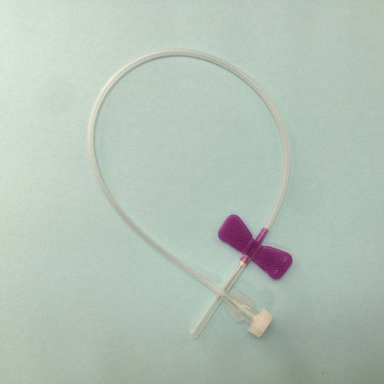 Disposable Medical Butterfly Needle (24G) for Infusion Set with Ce & ISO