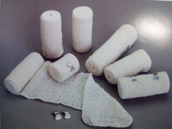 Disposable Natural Color Elastic Crepe Bandage